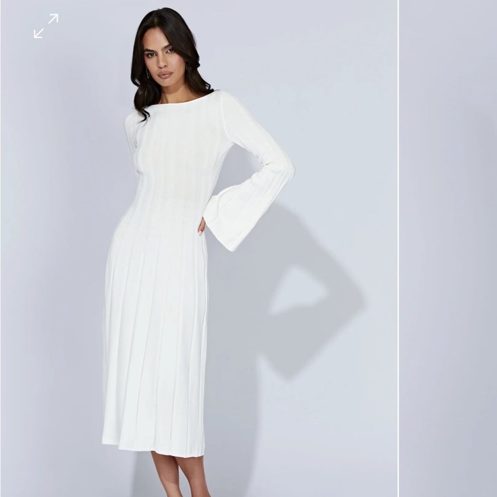 Meskhi Juniper Dress in White, never been worn